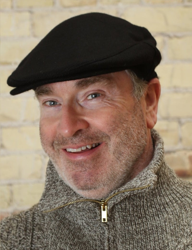 Biddy Murphy, Men's Newsboy Flat Cap, 100% Irish Wool Hat, Made in Ireland Black L - Image 5